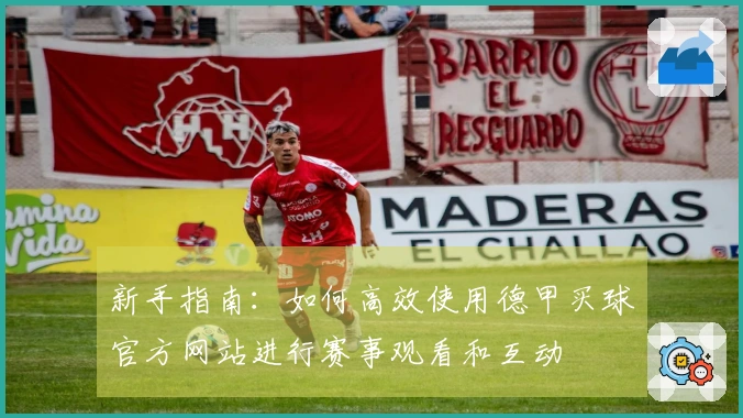 新手指南：如何高效使用德甲买球官方网站进行赛事观看和互动