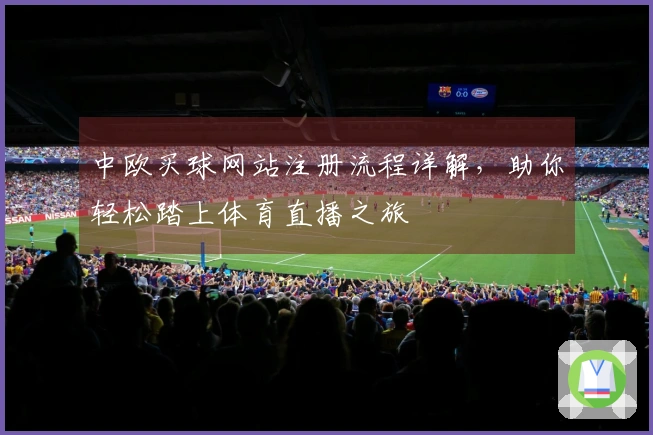 中欧买球网站注册流程详解，助你轻松踏上体育直播之旅